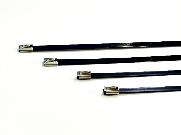 PUWEI Stainless Steel Epoxy Coated Cable Ties - Ball Self-Lock PG4.6*250mm